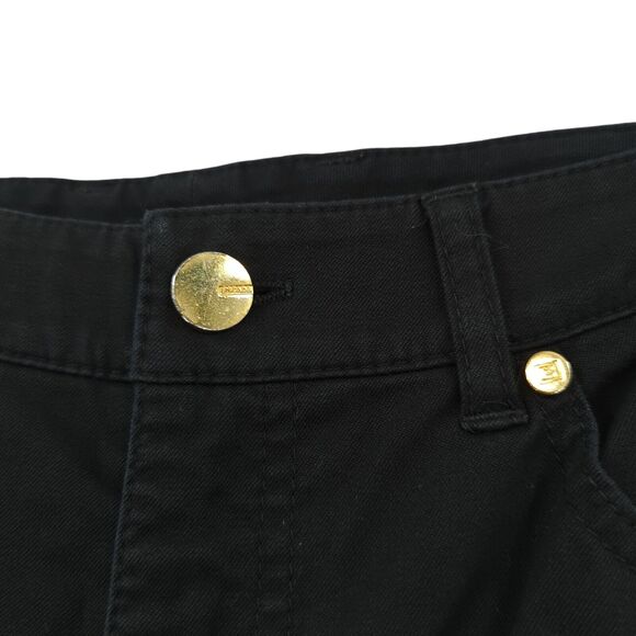 Escada Women GER 36 US 6 Tessa Jean Pants Black High Rise Straight Leg Denim - Picture 4 of 9